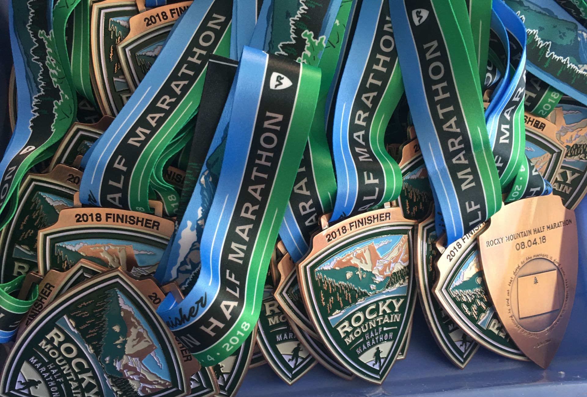Trail Run Marathon Medals for your event MSH Medals