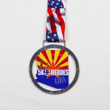 5k for heroes veterans day medal