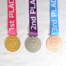 Fun run winner medals