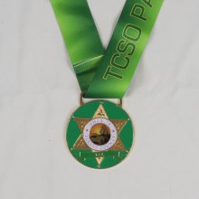 Sheriff badge race medal