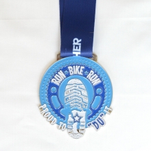 triathlon race medal