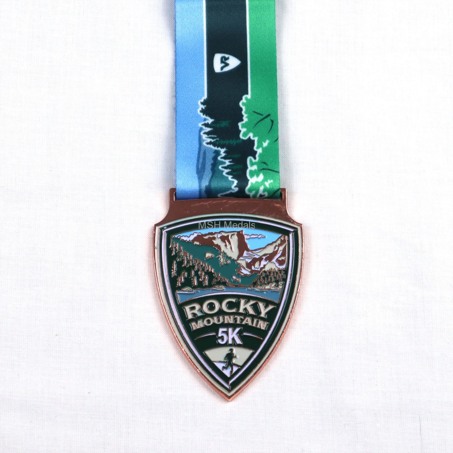 rocky mountain 5k medal