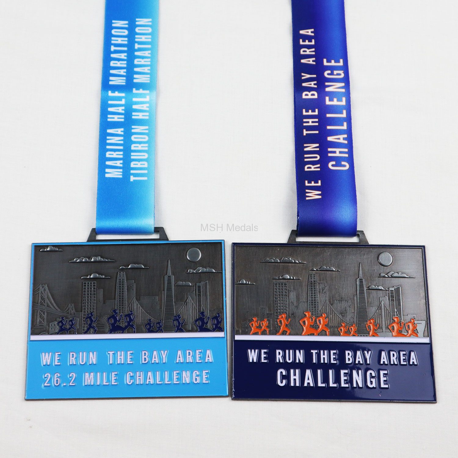 we run the bay area marathon medal