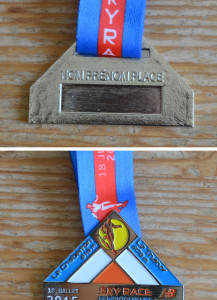 Hidden attachment design - you won't see the hook or hole from the front! Race Medal Ribbon Attachments