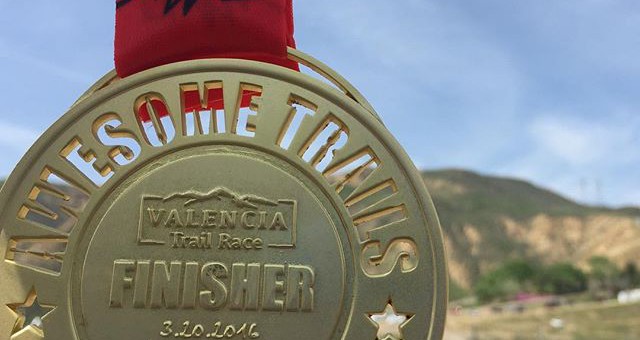 Custom award medal – Valencia Trail Race