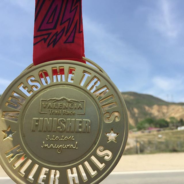 Custom award medals for trail run event
