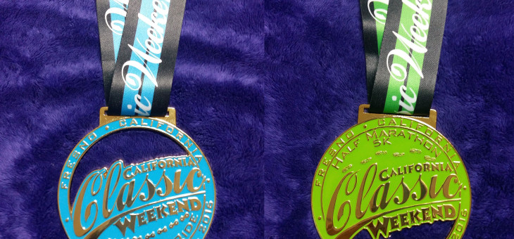 Interlocking medals – California Classic Weekend