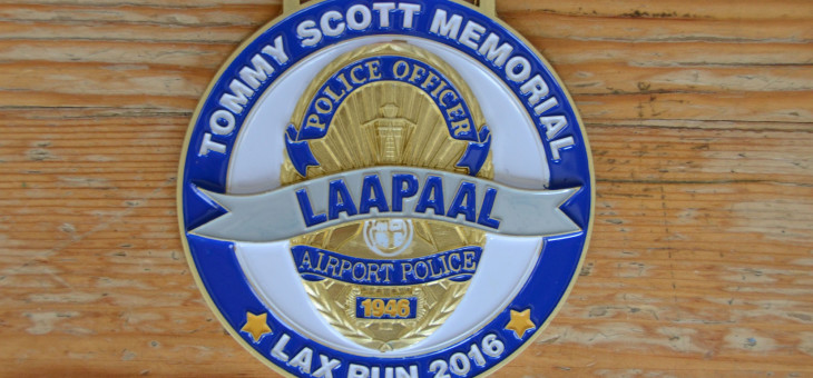 Custom 3D police badge runner medals