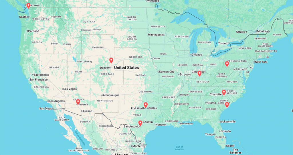 facilities map