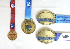 Belt buckle race medals for marathon and ultra-marathons